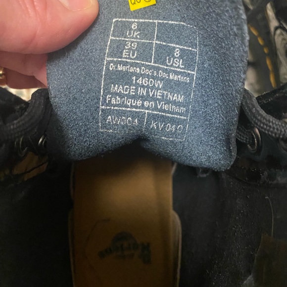 Dr. Martens
Women's 1460 Classic Patent Leather Combat Boots - Picture 8 of 9